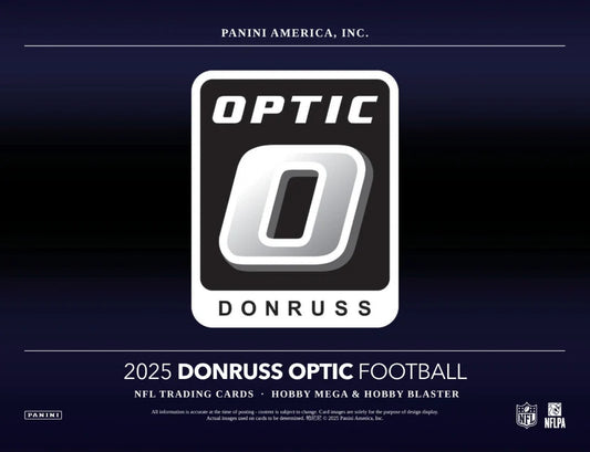 2025 Panini Donruss optic  Football Hobby Mega Box