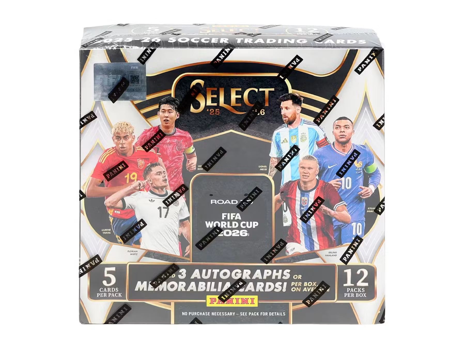 2025/26 Panini Select Road to FIFA World Cup Soccer Hobby Box