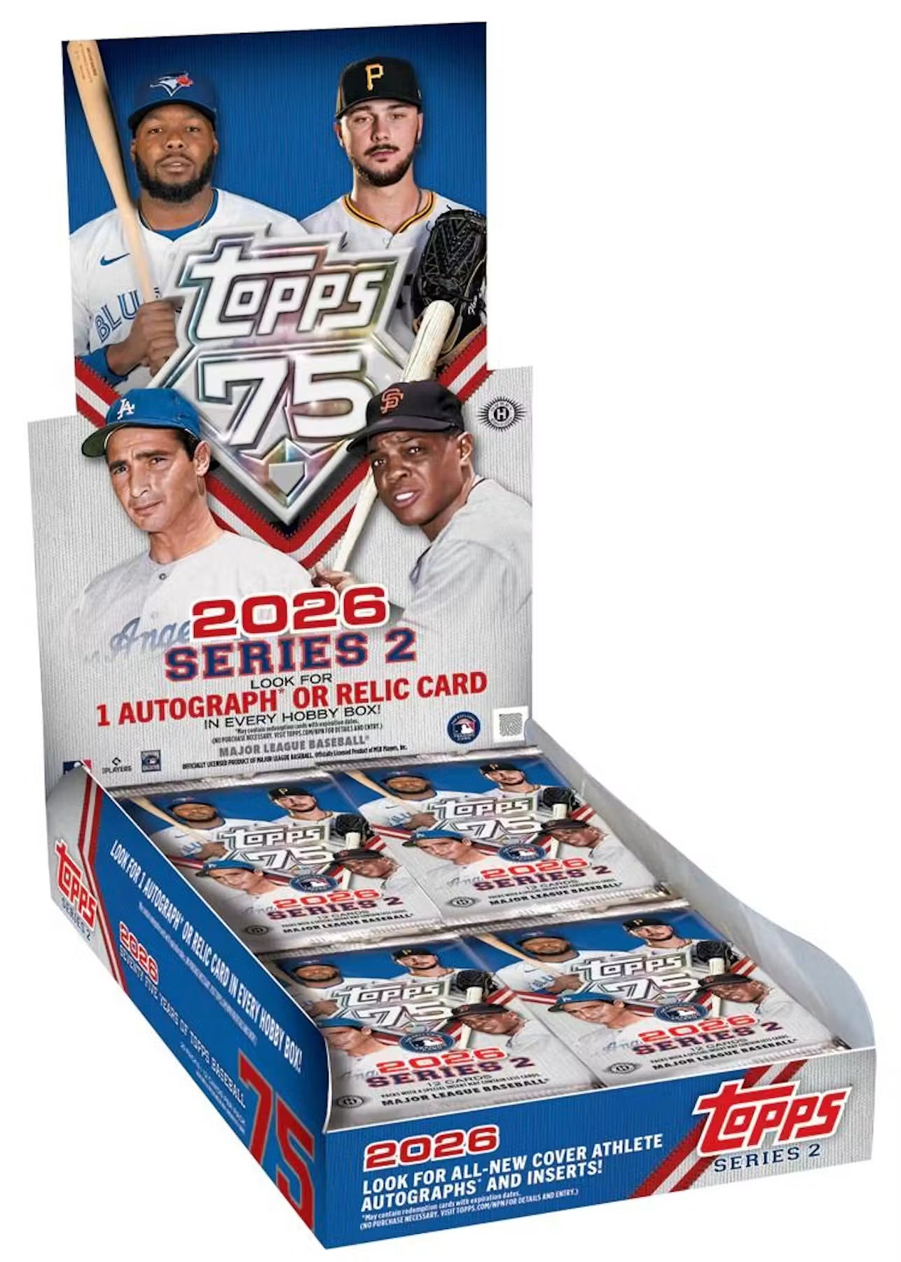 Available 6/10 - 2026 Topps Series 2 Baseball Hobby Box