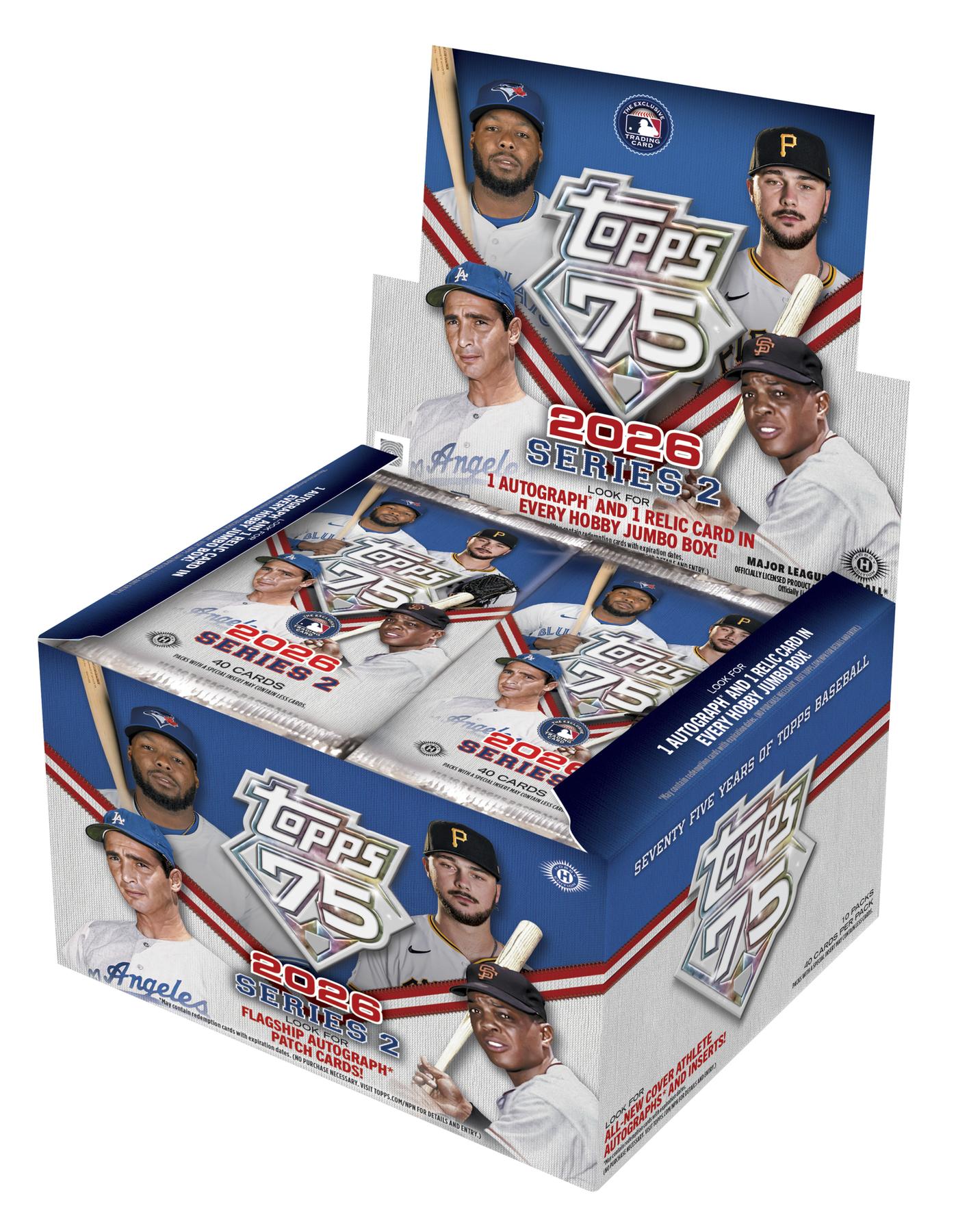 2026 Topps Series 2 Baseball Hobby Jumbo Box
