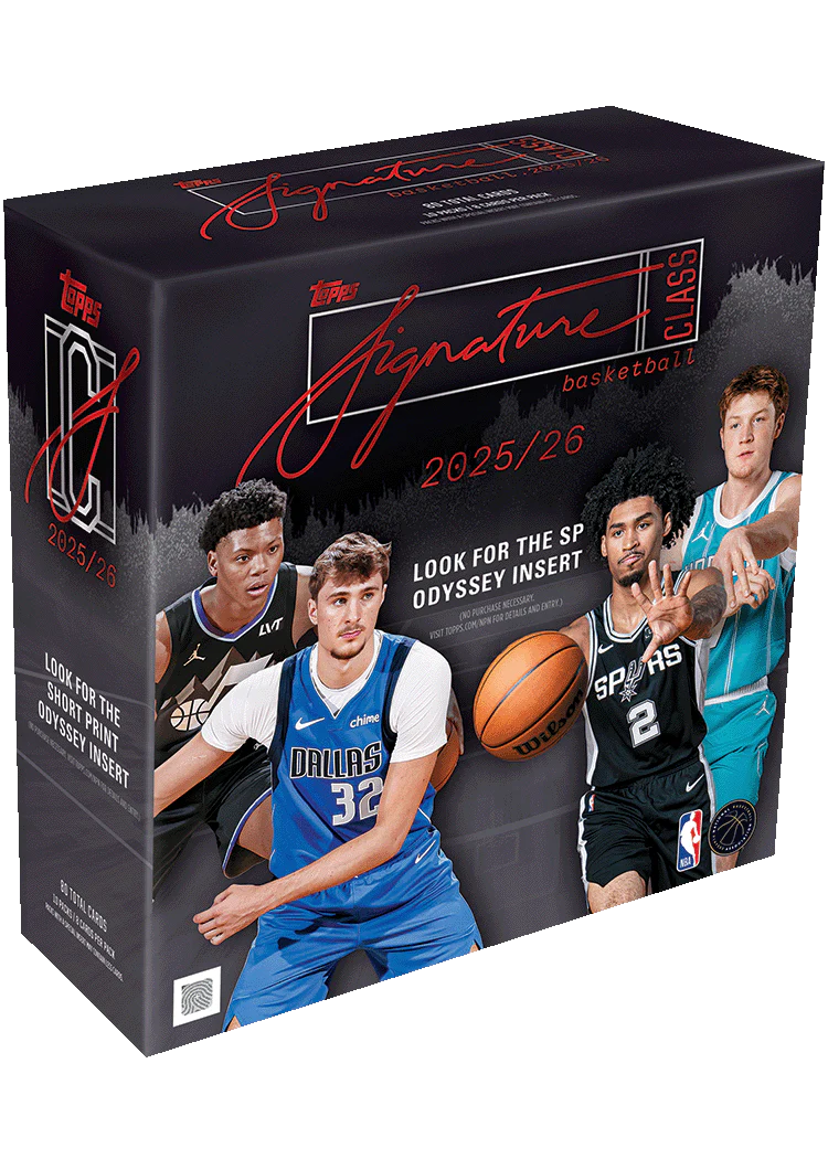2025/26 Topps Signature Class Basketball Mega Box