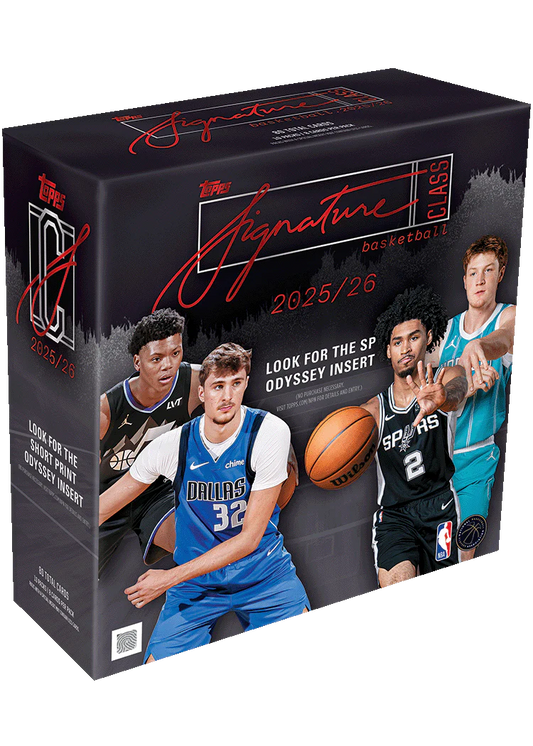 2025/26 Topps Signature Class Basketball Mega Box