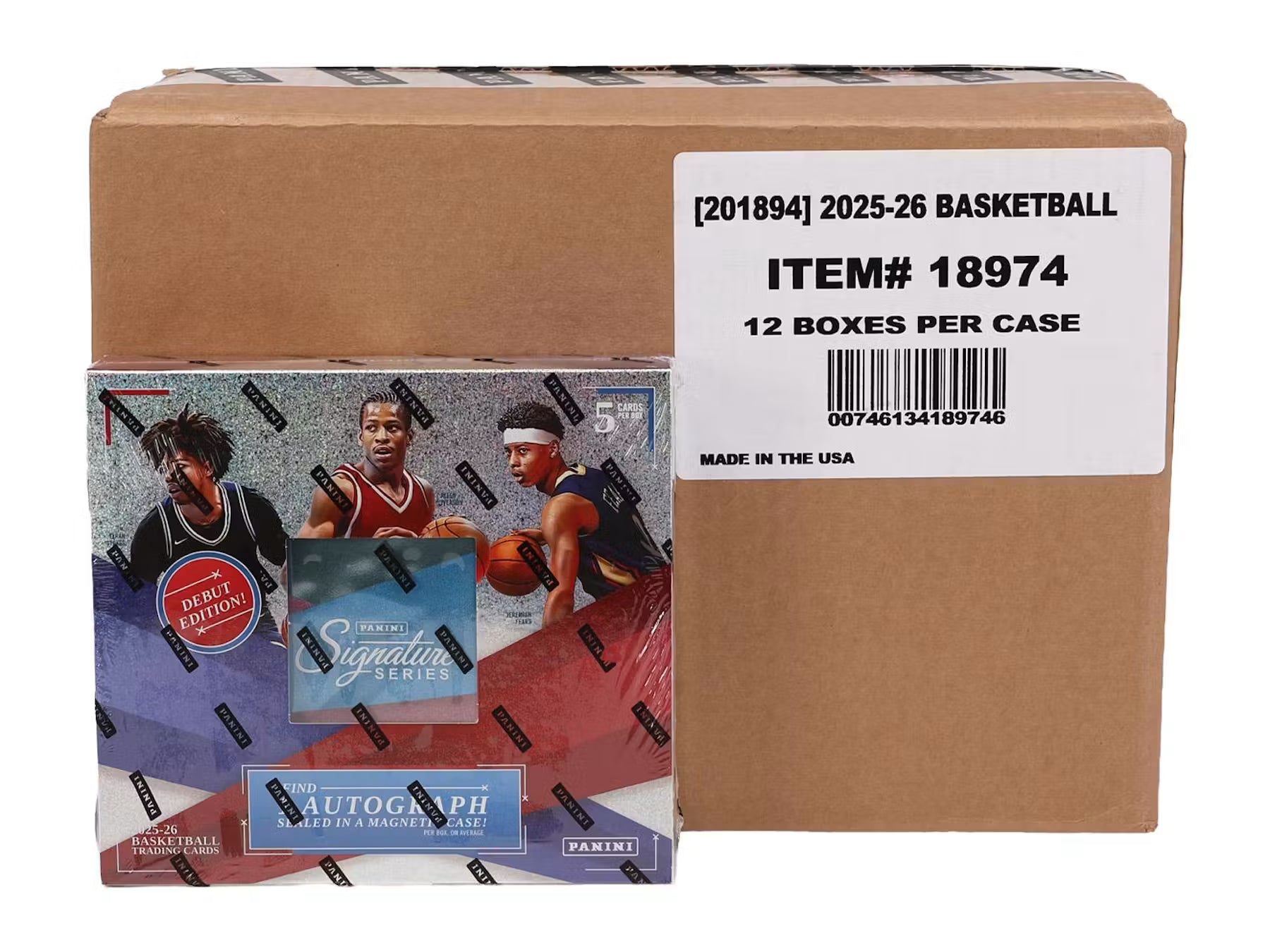 2025/26 Panini Signature Series Basketball Hobby 12-Box Case