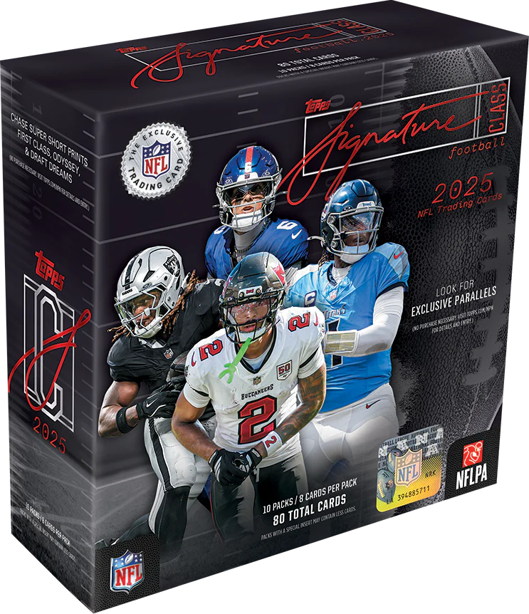 2025 Topps Signature Class Football Mega Box
