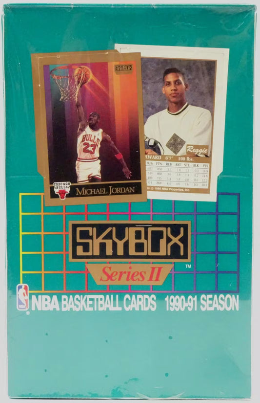 1990/91 Skybox Series 2 Basketball Wax Box