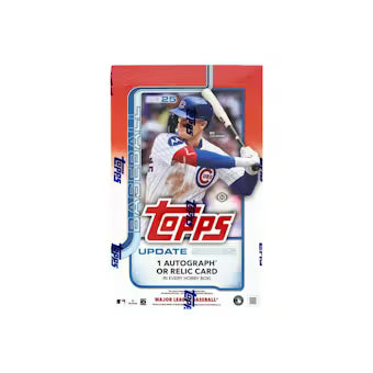 2025 Topps Update Series Baseball Hobby Box