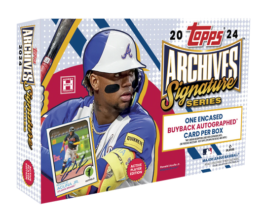 2024 Topps Archives Signature Series Baseball Hobby Box - Active