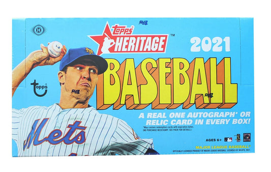 2021 Topps Heritage Baseball Hobby Box