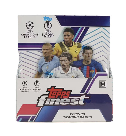 2022-2023 Topps Finest UEFA Club Competitions Soccer Hobby Box