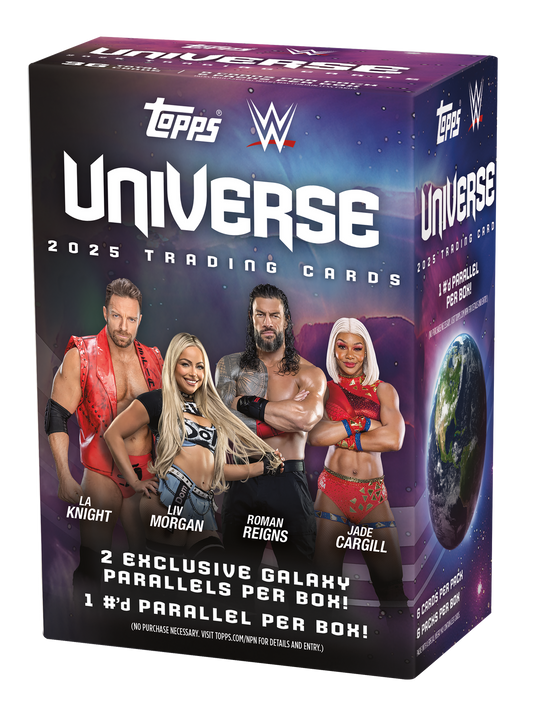 2025 Topps WWE Universe Wrestling Blaster Box