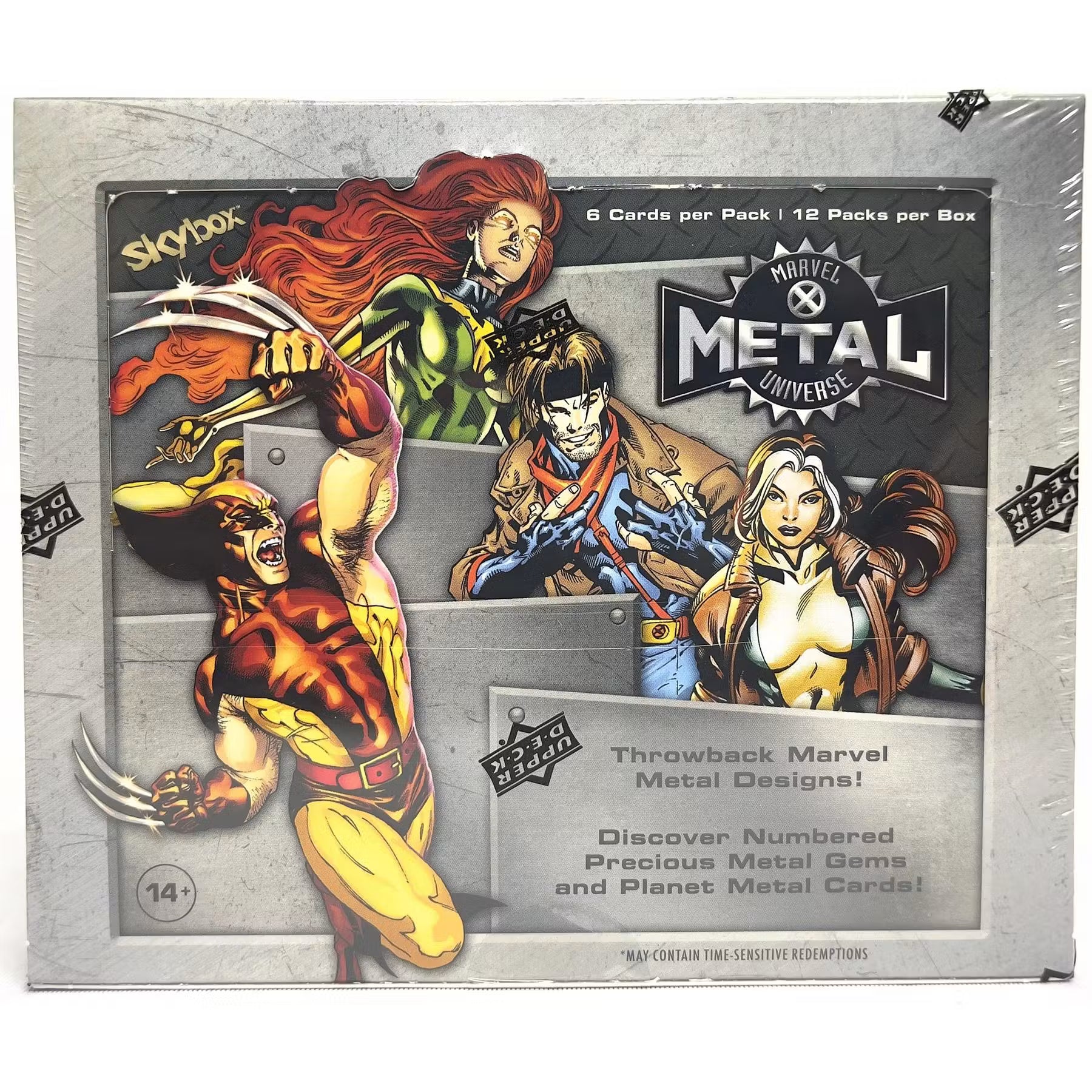 2020 Upper Deck Marvel X-Men Metal Universe Hobby Box
