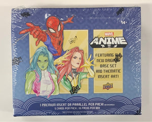 2020 Marvel Anime Trading Cards Factory Sealed Hobby Box