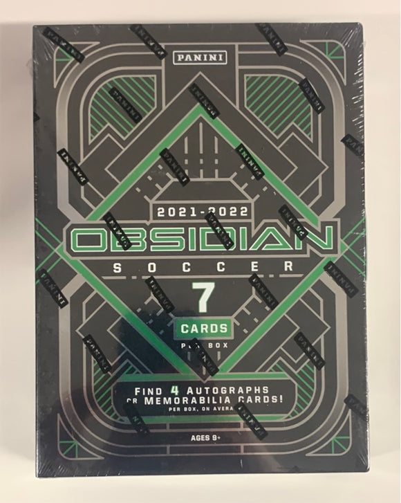 2021-22 Obsidian Soccer Factory Sealed Hobby Box