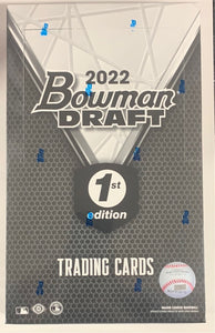 2022 Bowman Draft 1st Edition Factory Sealed Hobby Box